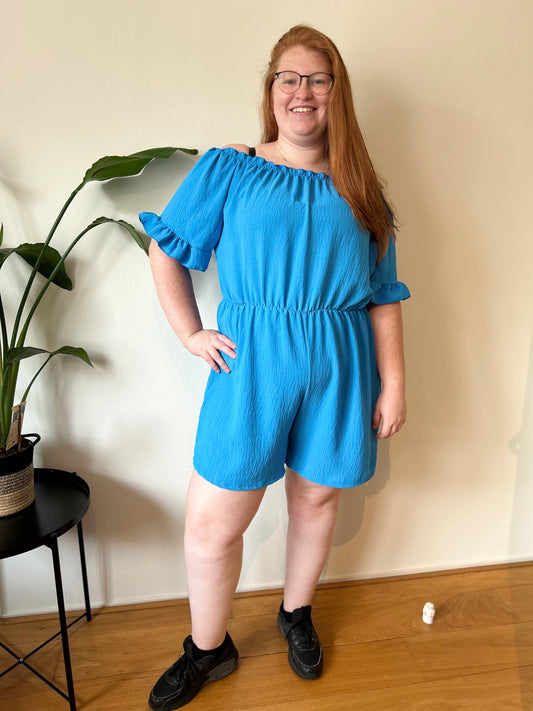 Playsuit Loes blauw